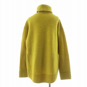 Framework W/Caタートルロングプルオーバー2 ニット セーター 長袖 F イエロー 20080220300030