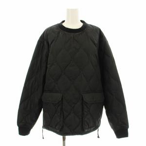 ミリタリー ダウンプルオーバー ダウンジャケット キルティング M TAION-100PML-1 /KU