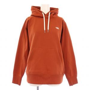 ヘザースウェットフーディ プルオーバーパーカー 長袖 裏起毛 ロゴ L 茶 ブラウン NTW61931
