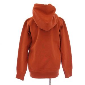 THE NORTH FACE ヘザースウェットフーディ プルオーバーパーカー 長袖 裏起毛 ロゴ L 茶 ブラウン NTW61931
