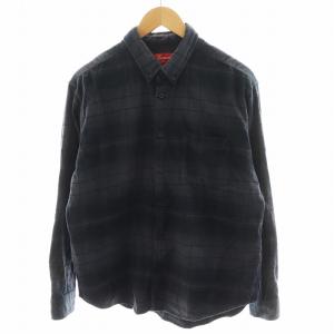 23SS Shadow Plaid Flannel Shirt