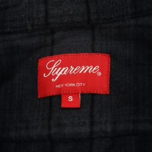 Supreme 23SS Shadow Plaid Flannel Shirt