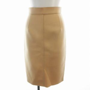 タイトスカート ひざ丈 36 ピンクベージュ 19SW-C013-4115 /EE