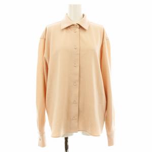 Long Sleeves Wool Shirt シャツ 長袖 ウール 40 M ピンク 2319160733600