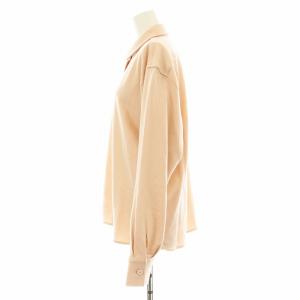 Max Mara Long Sleeves Wool Shirt シャツ 長袖 ウール 40 M ピンク 2319160733600