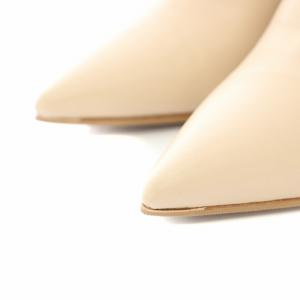 Gianvito Rossi レヴィ85 LEVY 85 ショートブーツ ポインテッドトゥ ハイヒール レザー 36.5 23.5cm