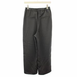 IENA 24AW ダブルサテンリラックスパンツ イージーパンツ タグ付き 38 グレー 24030900509030