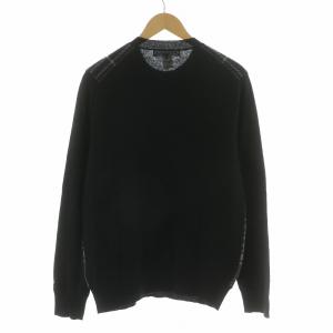 COMME des GARCONS SHIRT ニット セーター チェック プルオーバー M ネイビー W24621 /NQ