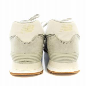 New Balance 574 スニーカー スエード US10 ライトグレー ML574SNI