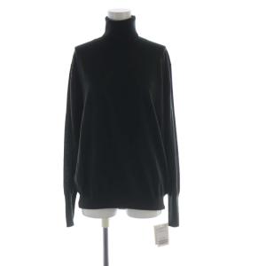 タグ付き 18G タートルネック ニット セーター プルオーバー 長袖 F カーキ 22-080-200-9020-4-0