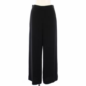 24SS FLOW AZURY イージーパンツ ワイドパンツ 40 黒 4206414 /TK