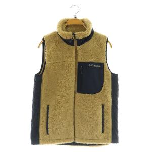 22AW アーチャーリッジボアベスト フリース ジップアップ M ベージュ AR1561 /MY OS