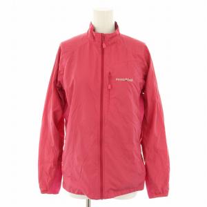 ライトシェルジャケット ブルゾン アウター ナイロン ポーチ付き L ピンク 1106644 /YT