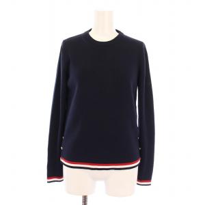 ニット クルーネック 40 ネイビー