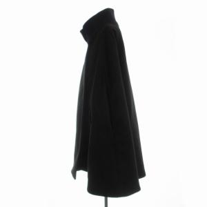 URBAN RESEARCH タグ付き スタンドカラーケープコート ミドル ハイネック F 黒 ブラック NL17-27F009 /RO