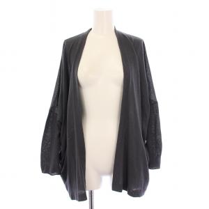 dry silk cardigan ドライシルクカーディガン 長袖 前開きトッパー 無地 薄手 シルク