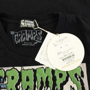 HYSTERIC GLAMOUR ザ クランプス THE CRAMPS Tシャツ カットソー クルーネック 半袖 プリント タグ付き S