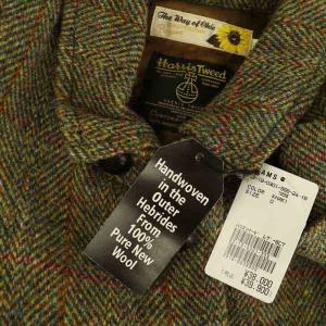 Ray Beams The Way of Chic Harris Tweed ツイードショートコート ジャケット ステンカラー