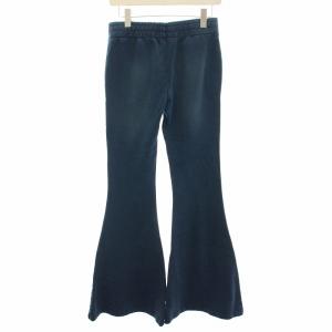 DIESEL P-BEL スウェットパンツ フレア ワイド S 紺 A14154 /RE