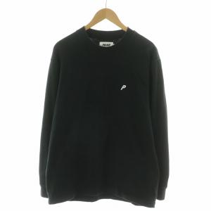 MOCK NECK 320 CREW スウェット トレーナー プルオーバー 長袖 プリント L ブラック