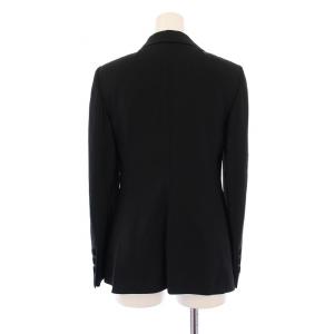 EMPORIO ARMANI テーラードジャケット 総裏地 シングル 2B 36 黒 /BM