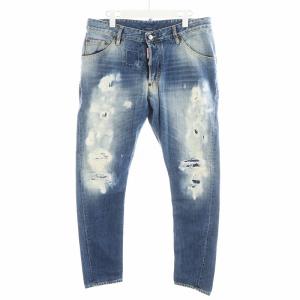 デニムパンツ ジーンズ ジーパン USED加工 50 青 ブルー S71LA0895 S30309 /AN32