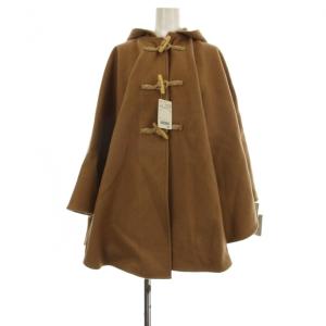 タグ付き FIDELITY:24OZ フードケープダッフルコート F 茶 ブラウン 314-05-0009-2499
