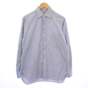 ビームス プラス BEAMS PLUS シャツ 長袖 40 水色 /BM