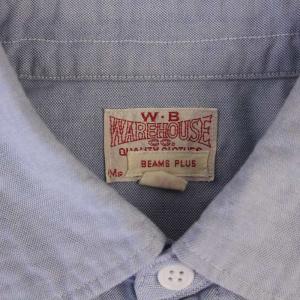 WAREHOUSE ビームス プラス BEAMS PLUS シャツ 長袖 40 水色 /BM