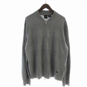 カーディガン 長袖 ジップアップ L グレー 103723 /EE