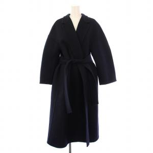 ウールケヌキテーラードカラーコート 36 ネイビー 6525-234-0746