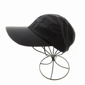 スリーレイヤーキャップ 帽子 ナイロン 38 黒 ブラック 470DS856-6190 /EE