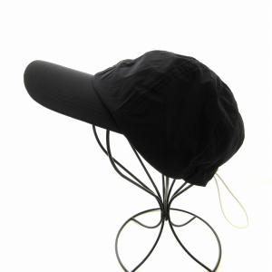 nagonstans スリーレイヤーキャップ 帽子 ナイロン 38 黒 ブラック 470DS856-6190 /EE