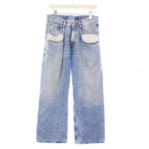 23SS デニムパンツ コントラストポケット 40 ブルー S51LA0052 S30513