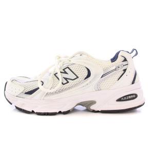 530 ローカットスニーカー US6 ホワイト シルバー