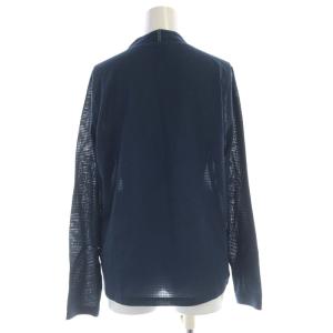 MARMOT WS POLARTEC POWER GRID CARDIGAN カーディガン ニット 長袖 L 紺 ネイビー