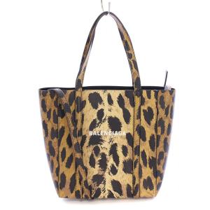 EVERYDAY TOTE 2WAY レザー レオパード柄