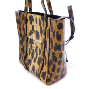 BALENCIAGA EVERYDAY TOTE 2WAY レザー レオパード柄
