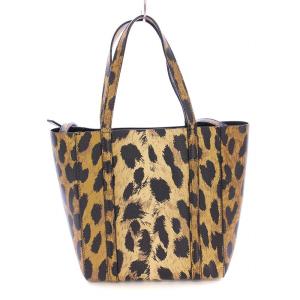 BALENCIAGA EVERYDAY TOTE 2WAY レザー レオパード柄