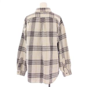 Shinzone CHECK DADDY SHIRT チェックダディシャツ ブラウス ボタンダウン 長袖 レギュラーカラー