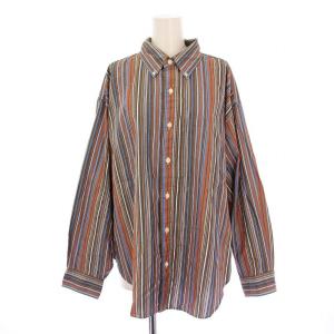 DADDY SHIRTS MULTI STRIPE ダディーシャツ マルチストライプ ブラウス ボタンダウン