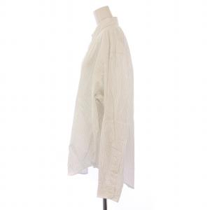 Shinzone 24AW STRIPED DADDY SHIRT ストライプダディシャツ ブラウス ボタンダウン 長袖