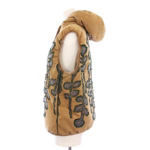 mina perhonen frost garden ダウンベスト 40 ブラウン sa2246