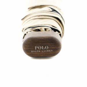 RALPH LAUREN 日傘 ロゴ ベージュ /AN16