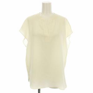 22SS EASY POPOVER 01-2108202-150 ノースリーブ シャツ ブラウス S 白
