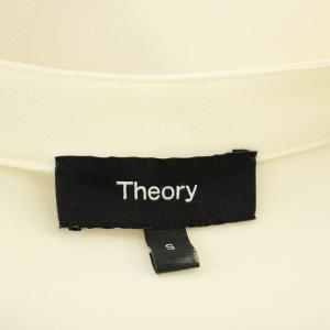 Theory 22SS EASY POPOVER 01-2108202-150 ノースリーブ シャツ ブラウス S 白