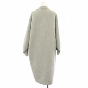 MUSE de Deuxieme Classe 22AW ウールアンゴラリバーコート F グレー 22020500401030