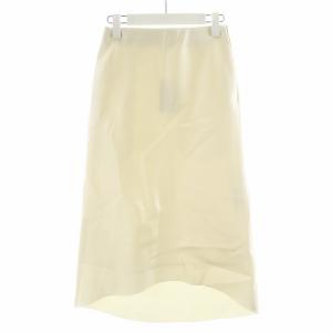 サテンスカート 36 ホワイト S-SK-479