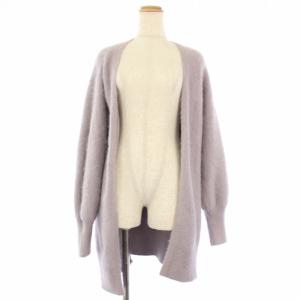 22AW カーディガン ウール カシミヤ 2 ラベンダー 212220-16-200-53-020 /TK
