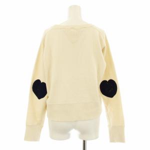 Ron Herman RHC 23AW Love Sweat Pullover スウェット トレーナー 長袖 エルボーパッチ